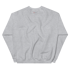 Black Love Varsity College Sweatshirt | Grey Unisex Crewneck Sweater Image 2