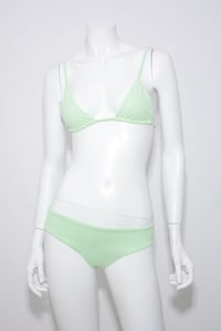 Image 1 of Pastel Green Bikini Top 