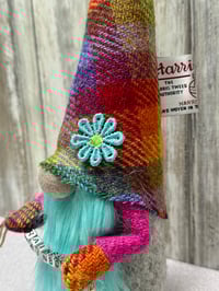 Image 4 of Harris Tweed Wee Rainbow Gnome