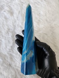 Image 8 of 7.5" Sardonyx Agate Crystal Towers | Red | Purple | Blue - 6 Styles