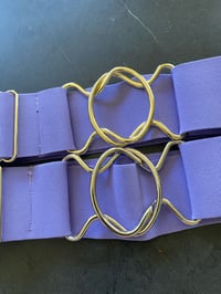 Image 1 of 2” sale belts reds and purples 