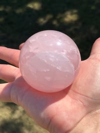 Image 6 of Star Rose Quartz Sphere #2387