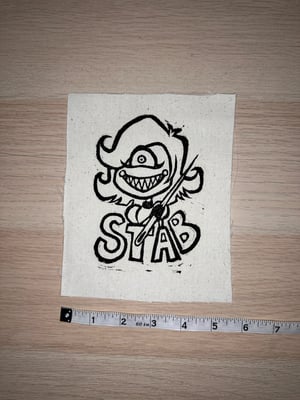 Image of Niftty hand sew canvas patch