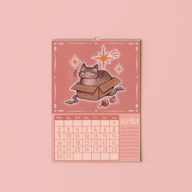 Kitty calendar 2024 - SALE! Image 5