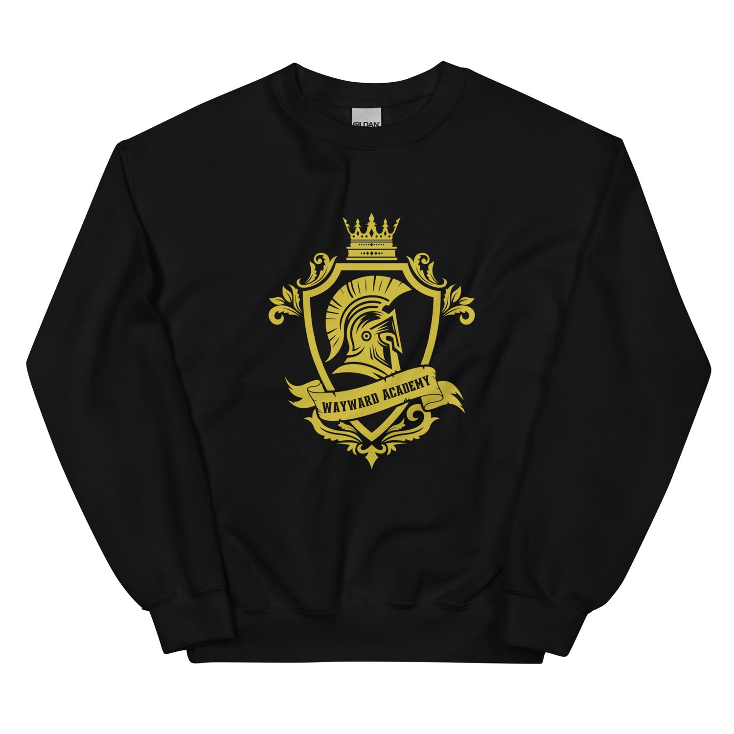 Image of Officially licensed Kings of Wayward logo in gold Unisex Sweatshirt