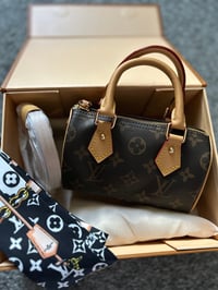 Image 1 of mini speedy bag🤎