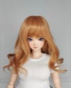 Apricot Dream Mid Radial Bang Curl