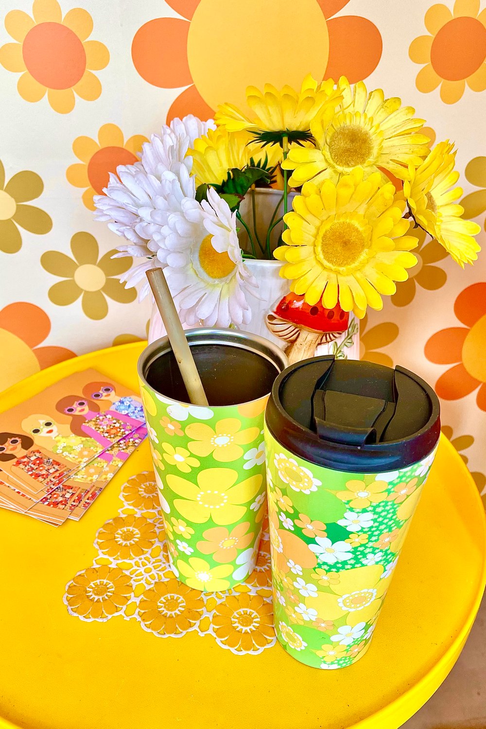 Groovy Travel mug