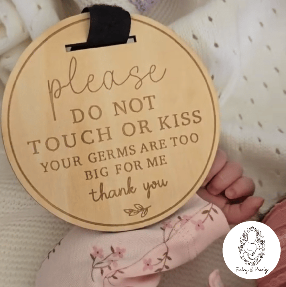 PRAM DISC: Please Do Not Touch Baby
