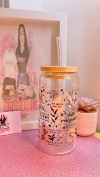 Image 2 of Daily Reminder 16 oz Glass 