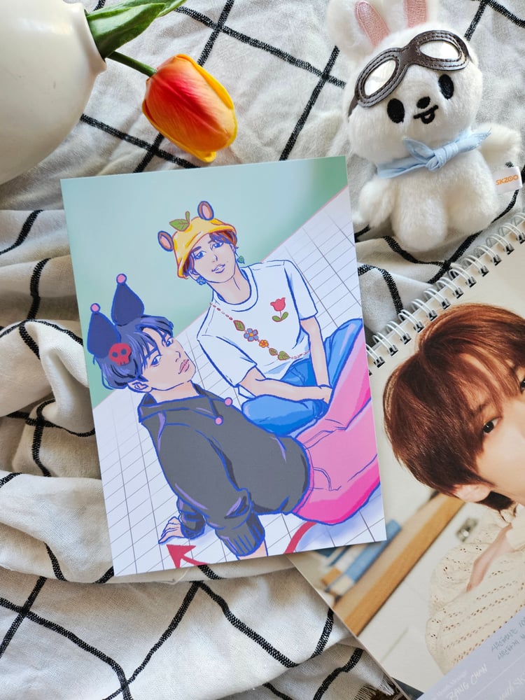 Image of MinSung 🐰🐿 Mini Print