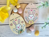 Image 2 of Happy Bunny Easter Egg