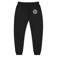 Image 1 of Sweatpants w/Crest Logo Printed On Back Pocket (Black)