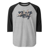 Image 4 of Cherry City 3/4 sleeve raglan shirt