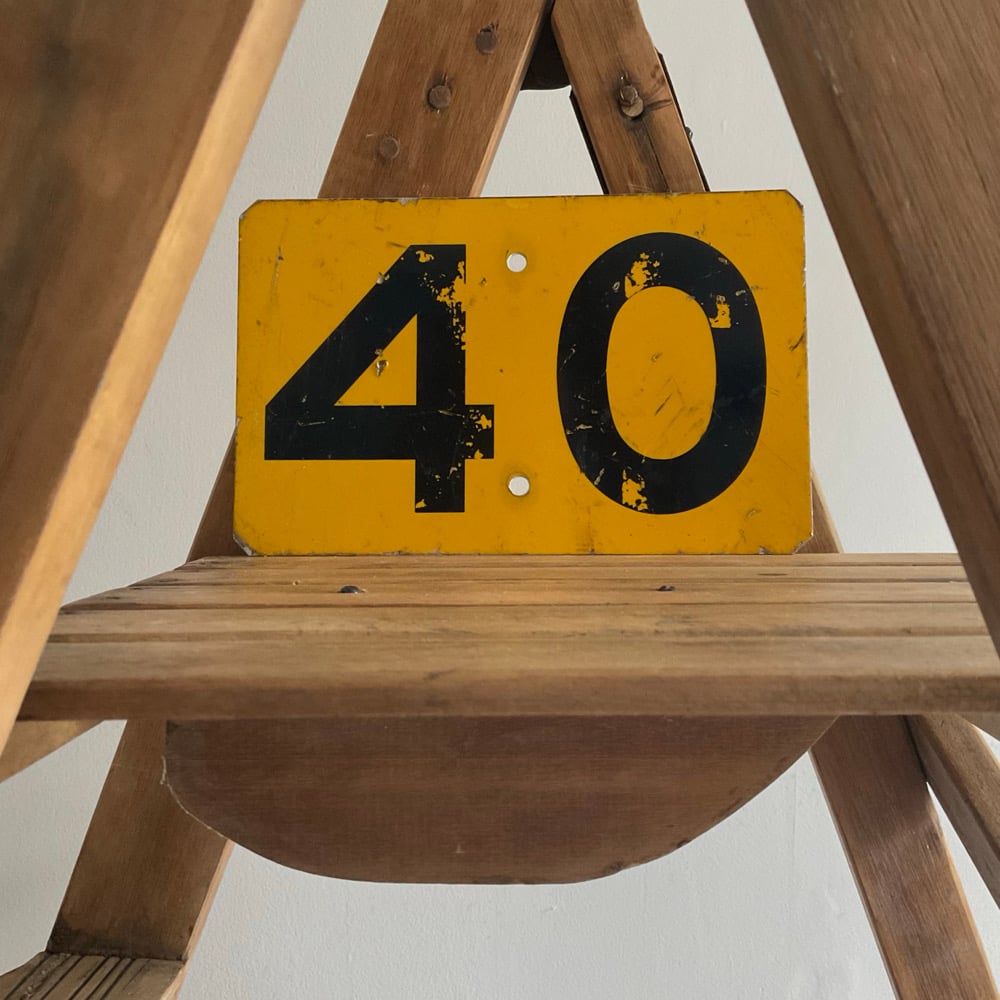 Image of NZR Speed Sign