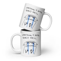 Image 2 of White glossy mug REALLY WELL 