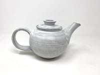 Image 4 of Small White Organic Glaze Tea Pot