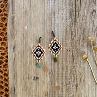Image 1 of Thicket earrings - Desert no.1