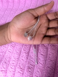 Silver Snow Flake Necklace