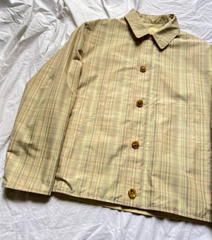 Hermès Reversible Cream Windbreaker Jacket - Size 50