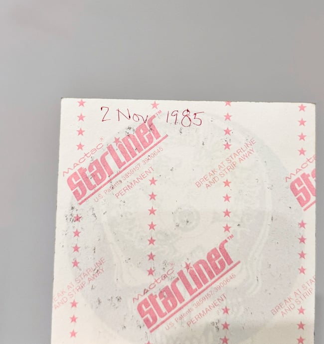 Gratef Dead 1985 Richmond 6” Sticker