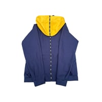 Image 7 of Hooded Contrast Chore Jacket