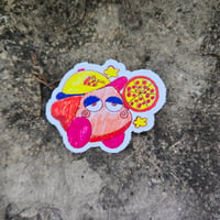 Image 2 of Pizza Driver Sticker