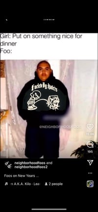 Image 2 of FUELED BY HATERS HOODIE