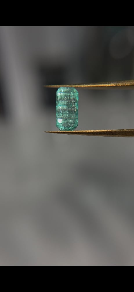 Image of Fantasy-cut Emeralds