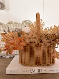 Basket of Autumn Foliage