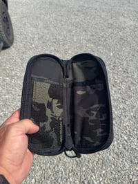 Image 2 of LV rainbow/Leather zipper knife pouch