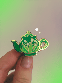 Image 1 of Tea Pot Hard Enamel Pin