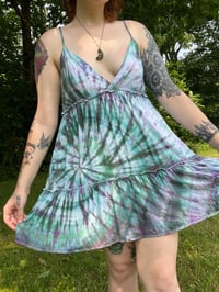 Image 3 of Large Moon Stone Spiral Baby Doll Dress