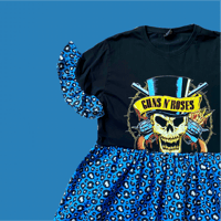 Image 2 of Band T-shirt Dress - M