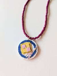 Image 2 of ONE OFF! Battenburg Necklace