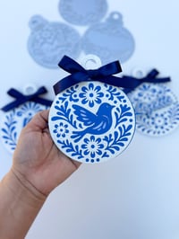Image 4 of 2025 Talavera Ornament Metal Diecut VERSION