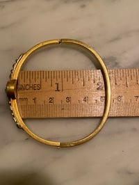 Image 3 of 18K GOLD BRACELET WITH TURQUOISE