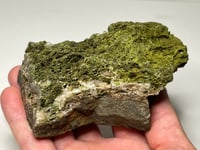 Image 2 of Forest Green Epidote On Matrix Specimen #2515