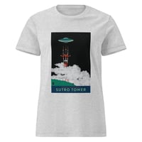 Image 4 of Sutro Tower UFO Women’s basic softstyle t-shirt