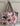 Pink Flowers Folded Cotton Quilted Tote Bag