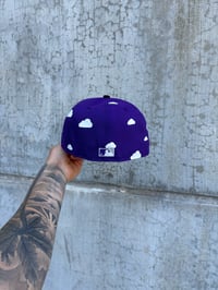 Image 6 of  BROWN VISOR PARTLY CLOUDY MULTI TONE HOUSTON ASTROS CUSTOM FITTED CAP