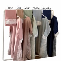 Image 2 of Kids Lace Abaya