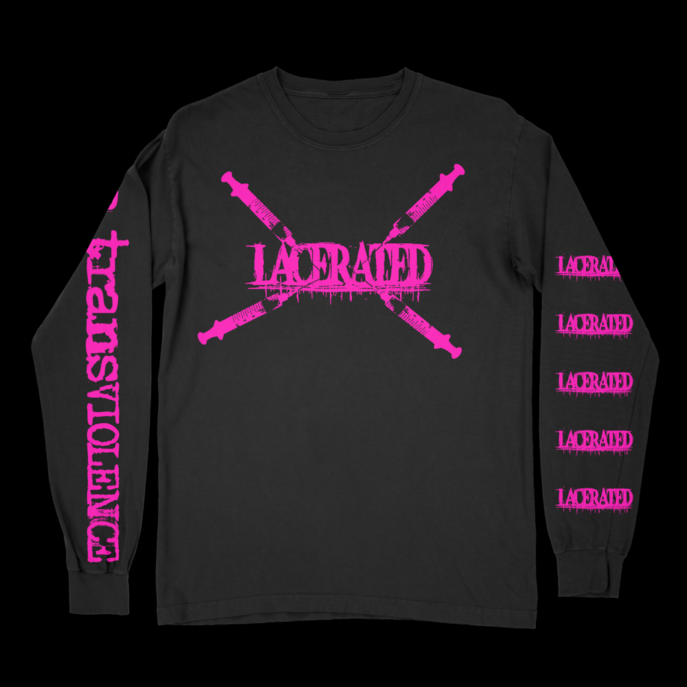 L.A. TRANS VIOLENCE LONGSLEEVE T-SHIRT