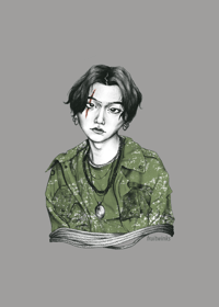 ‘daechwita’ yoongi print