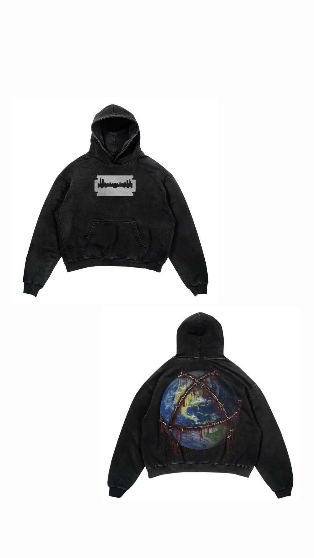 Influenyce x Fuxktheworld hoody 