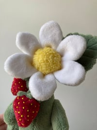 Image 2 of Strawberry flower Art Doll