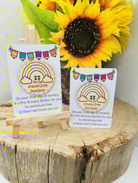 Image 2 of First Day Of School/Nursery Or First Day Back To School Bravery Button
