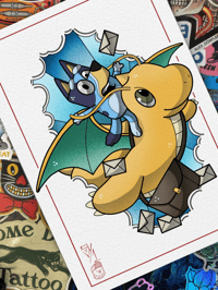 Bluey x Dragonite