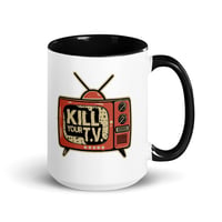 Image 3 of Retro KILL YOUR T.V. Mug
