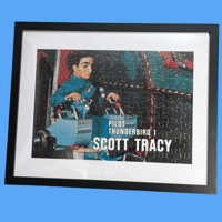 Image 1 of Thunderbirds - Scott Tracy and Thunderbird 1, 100-piece Jigsaw by King, 1993